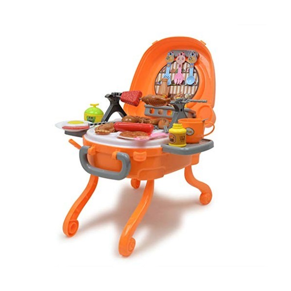 MagiDeal 40pcs Jeu dImitation Ustensiles de Cuisine Pretend Toy Set Jouet Cadeau Fille Garçon