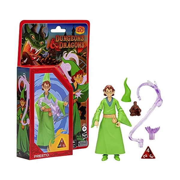 Dungeons & Dragons Cartoon Classics, Figurine articulée de 15 cm de D&D Presto