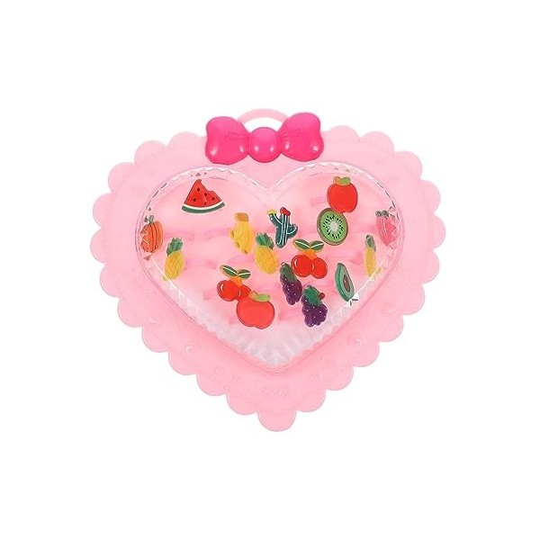Amosfun 2 Boîtes De Bagues À Fruits Pour Enfants Bagues Pour Filles Bagues Pour Enfants Bagues De Costume Pour Filles Bagues 