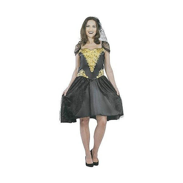 MOKBAY - Robe Gothique Médiévale Femme Pour Halloween, Fêtes & Cosplay - Style Sombre & élégant - Taille Variable
