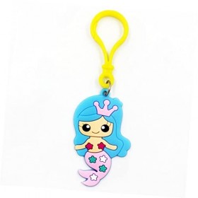 Toyvian 48 Pièces Ensemble De Jeu pour Enfants Jouets Océan Sac Cadeau Mignon Porte-Clés en Caoutchouc Porte-Clés Sirène Prix