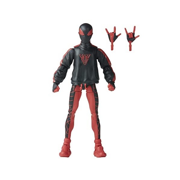 Spider-Man Hasbro Marvel Legends Series, Miles Morales, Figurine de Collection Legends de 15 cm