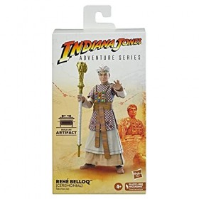 Hasbro Indiana Jones et Les Aventuriers de larche Perdue, Figurine René Belloq Ceremonial Adventure Series de 15&nbsp;cm