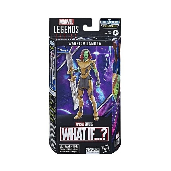 Hasbro Marvel Legends Series Warrior Gamora, What If...? Marvel Legends Action Figurines de 15 cm