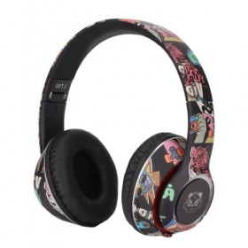 KUIDAMOS Casque de Jeu sans Fil, Faible Puissance 20 Hz à 20 KHz Casque Bluetooth avec lumières colorées pour Le Jeu