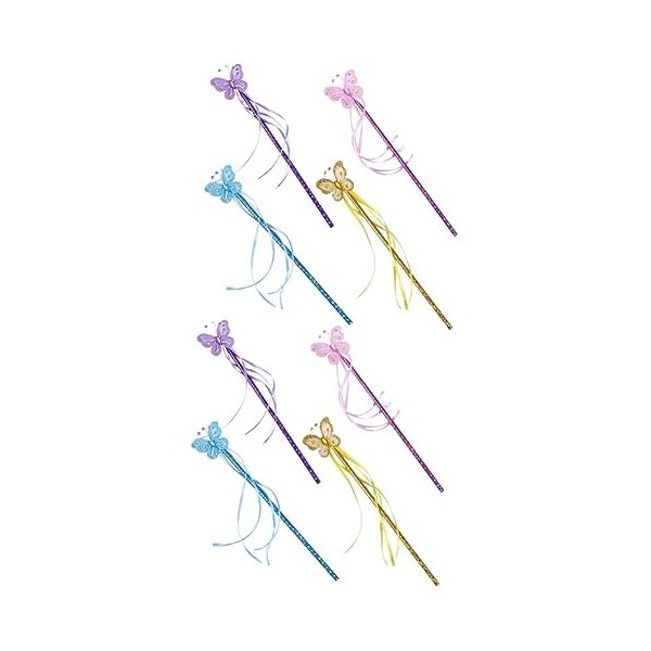 Toyvian 16 Pièces Fée Filles Vêtements Enfants Ensemble De Jeu Jouets pour Filles Princesse LED Jouets Bâtons Lumineux Filles