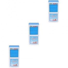 3 Pièces Mini Jouet Jouets pour Enfants Ensemble De Jeu Kidcraft Jouets pour Enfants Mini Réfrigérateur Jouet Appareils Ménag