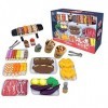 FASSME Jouet pour barbecue - cuisine - Ensemble jeu pour enfants - Jouets cuisine - Ensemble jouets cuisine - Modèle cuisine 