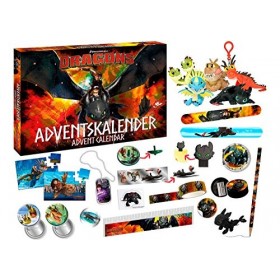 Disney- Dragons Calendrier de lAvent, 57323