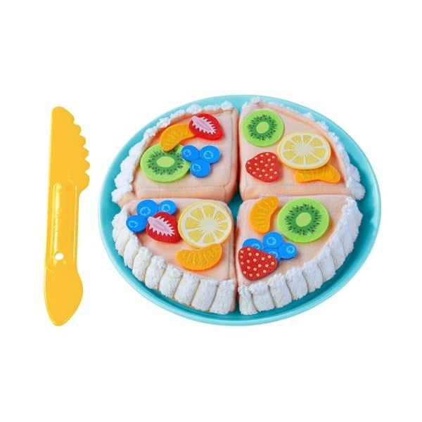 HABA - Tarte Charlotte aux fruits - Dinette - Jeux dimitation - 3 ans et plus - 306438