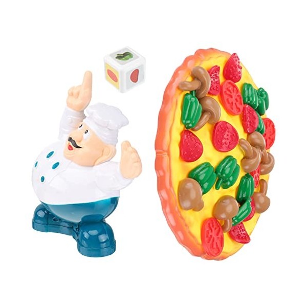 ibasenice Jouet de fête pour enfants Jeux Rabattables Pizza Up - Cadeaux empilables pour enfants Jeu de Table Équilibre Pile 