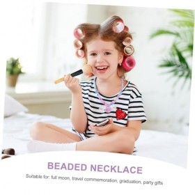 Toyvian 18 Pièces Ensemble Enfants De Bijoux Ensemble Princesse Anneau Enfants Costume Perlé Tour De Cou Shell Tour De Cou Co