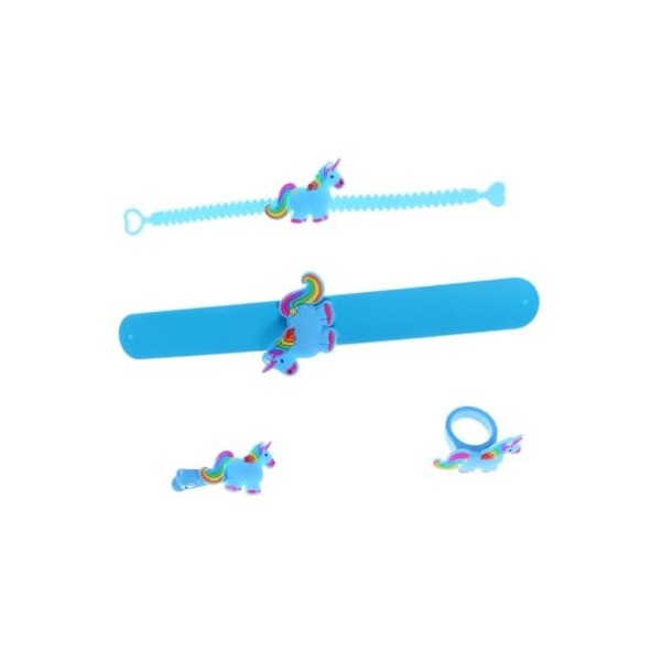 ibasenice 12 Pièces Barrettes À Cheveux DAlligator Licorne Licorne Remplisseurs De Sac De Cadeaux Cadeaux De Fête De Licorne