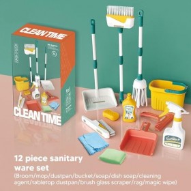 Ensemble de Nettoyage pour Enfants, Jeu éducatif Précoce, Développement de Bonnes Habitudes, Jeu de Simulation pour la Maison