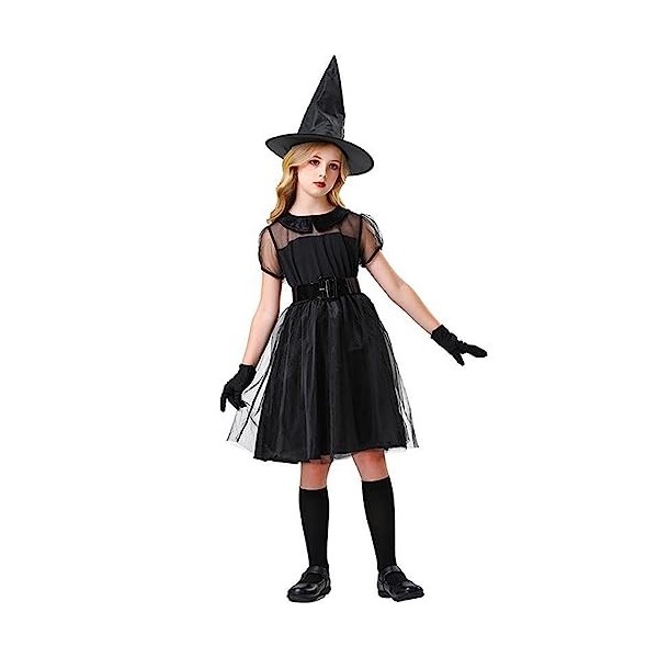 Xiaojiu DéGuisement Enfant Fille Deguisement Halloween Enfant Sorci