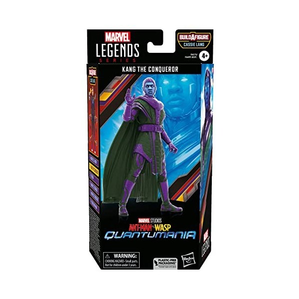 Hasbro Marvel Legends Series Kang The Conqueror, Ant-Man et la Guêpe : Quantumania, Figurine articulée de 15 cm