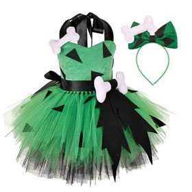 Allbestop Deguisement Fille Halloween Cosplay Habillée,Déguisement Bière Cerceau Robe Enfant Black Swan Costume Body Bebe Fil