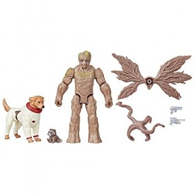 Marvel Gardiens de la Galaxie Vol. 3, Figurines articulées Groot, Bébé Rocket et Marvels Cosmo