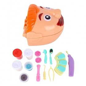 Naroote Ensemble de Pâte à Modeler Dentaire, Jeu de Dentiste en Pâte à Modeler pour Un Usage Domestique