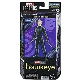 Hasbro Marvel Legends Series, Figurine articulée de Collection Yelena Belova de 15&nbsp;cm inspirée de la série Hawkeye