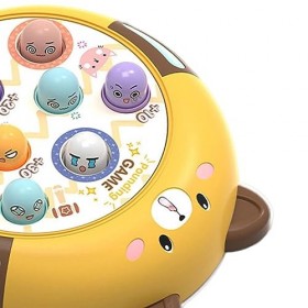 Oshhni Baby Whack Game, Jeu darcade Jouet de développement éducatif avec Son et lumière pour 3 4 5 6+ Ans Filles et garçons 