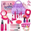 Own1one Maquillage Enfant Jouet Fille, Faux Coffret Maquillage Enfant, Non Toxique Faux Maquillage Jouet Cadeau pour Filles 3