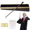 SUPRTOY Baguette magique avec coffret cadeau exquis, baguette Voldemort en résine avec noyau en acier pour sorcières et sorci