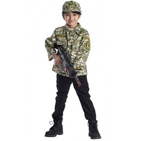 Dress Up America Costume De Jeu De Rôle De Larmée – Ensembles De Jeux De Simulation Pour Enfants – Ensembles Dhabillage Pou