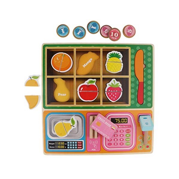 Jeu D'imitation Cuisine 24 Pièces Fruits/légumes/pizza à Découper - Pour Enfants, Avec Couteau En Plastique, Jouet éducatif Garçon/fille