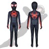 AOKLEY Into Spider-Verse 2 Costume Garçons Fille Gwen Stacy Miles Morales Costume Cosplay Déguisement Combinaison Avec Masque