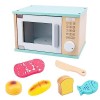 URFEDA Kit de Cuisine pour Enfant Machine a Cafe Enfant Accessoire Cuisine Enfant avec Nourriture Jouet en Bois Jeu Éducatif 