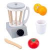 URFEDA Kit de Cuisine pour Enfant Machine a Cafe Enfant Accessoire Cuisine Enfant avec Nourriture Jouet en Bois Jeu Éducatif 