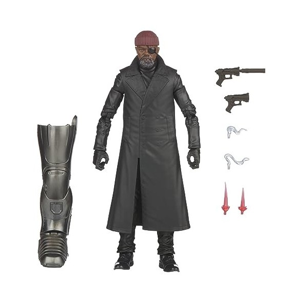 Hasbro Marvel Legends Series, Figurine articulée de Collection Nick Fury de 15 cm de la série télé Secret Invasion