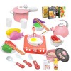 Mini jeu de cuisine, enfants faisant semblant de jouer à la maison, ensemble de jouets de cuisine électrique, simulation de c