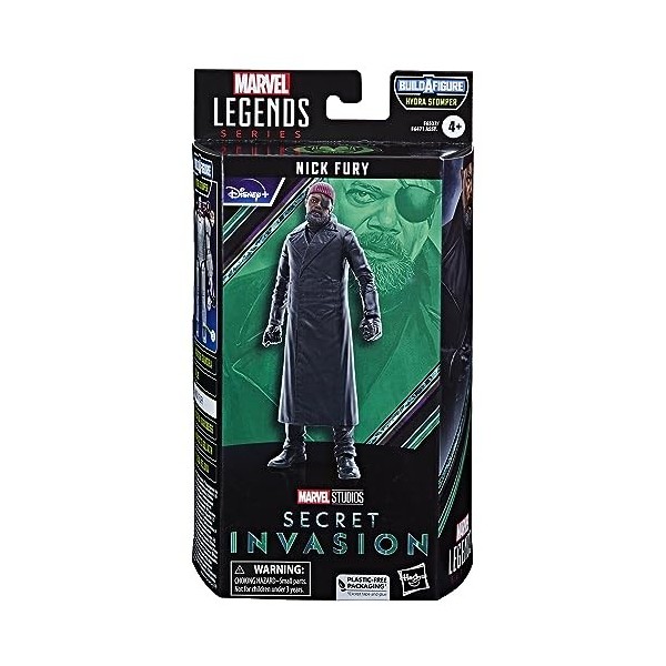 Hasbro Marvel Legends Series, Figurine articulée de Collection Nick Fury de 15 cm de la série télé Secret Invasion