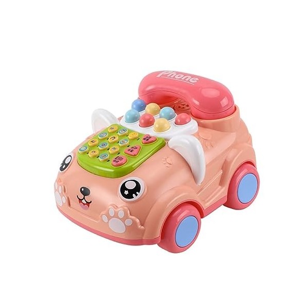 ibasenice 1Pc Simulation Téléphone Voiture Jouet pour Enfants Téléphone pour Enfants Téléphones pour Enfants Jouets pour Enfa