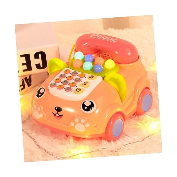 ibasenice 1Pc Simulation Téléphone Voiture Jouet pour Enfants Téléphone pour Enfants Téléphones pour Enfants Jouets pour Enfa