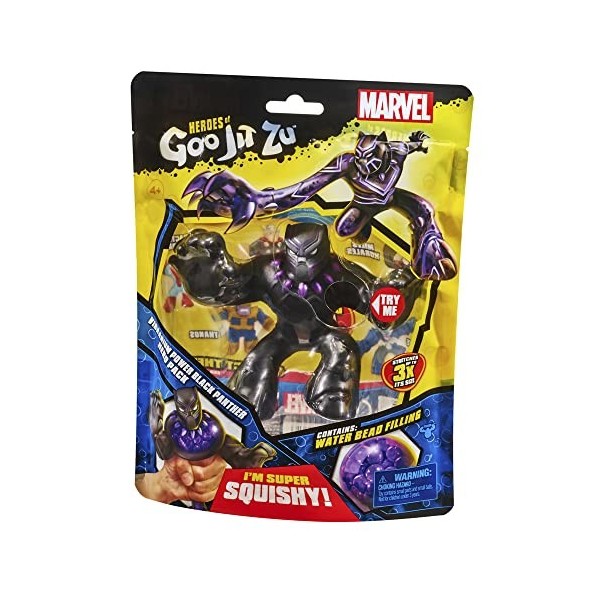 Heroes of Goo JIT Zu Figurine daction Marvel Black Panther Refresh, Multicolore CO41361 