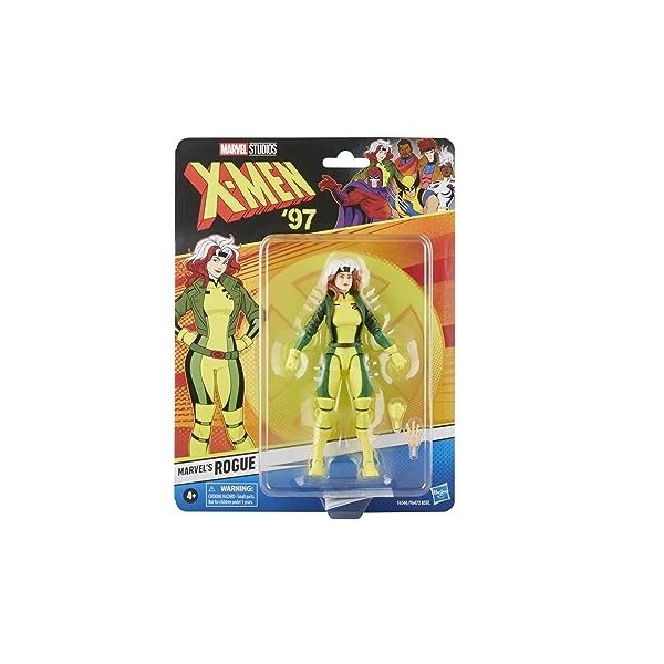 Hasbro Marvel Legends Series X-Men 97, Figurine Marvels Rogue de 15 cm, Figurines Marvels Legends
