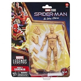 Hasbro Marvel Legends Series, Figurine Marvels Sandman de 15&nbsp;cm, Spider-Man: No Way Home, Figurines Marvel Legends