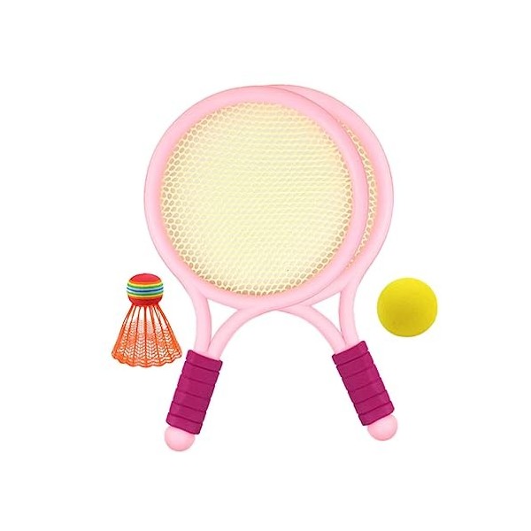 Toddmomy 2 Jeux De Raquette Ensembles De Jeu en Plein Air pour Enfants Raquette De Tennis Ensemble De Jouets De Plage Enfants