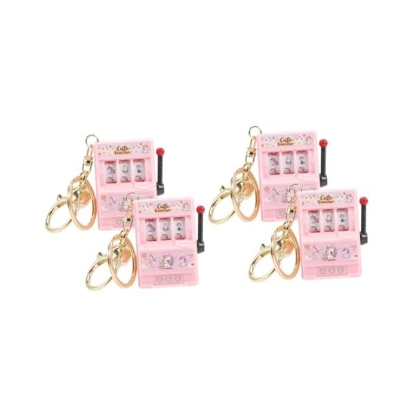 Toyvian 8 Pcs Porte-Clés À Bascule Mini Porte-Clés Mini Machine À sous Porte-Clés Machine À sous Cadeaux Minuscules Cadeaux D