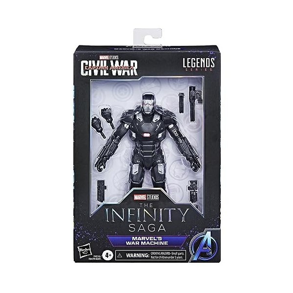 Hasbro Marvel Legends Series, Figurine War Machine de 15 cm de Captain America: Civil War, Figurines Marvel Legends