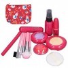 14pcs kit de maquillage pour tout-petits jeu de rôle matériau de qualité supérieure libération sûre imagination originalité f