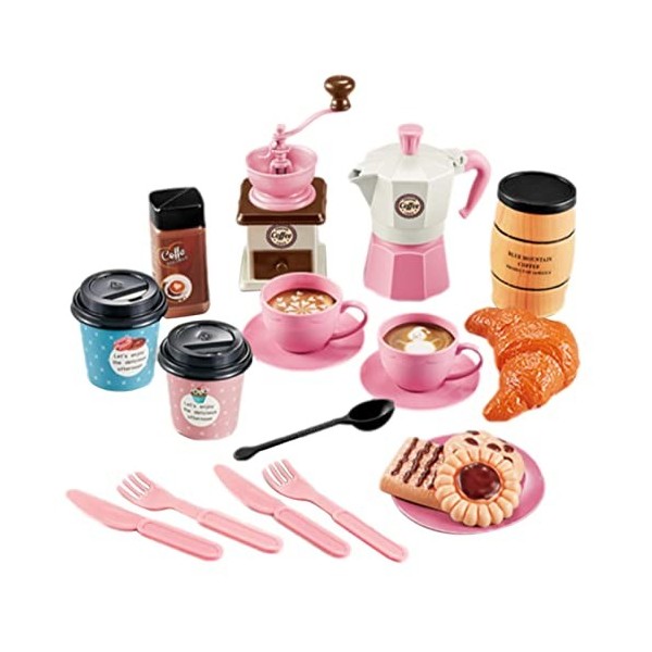 Rianpesn 2 sets à thé pour tout-petits | Accessoires cuisine jeu,Ensemble cuisine pour enfants, ensemble cuisine, accessoires