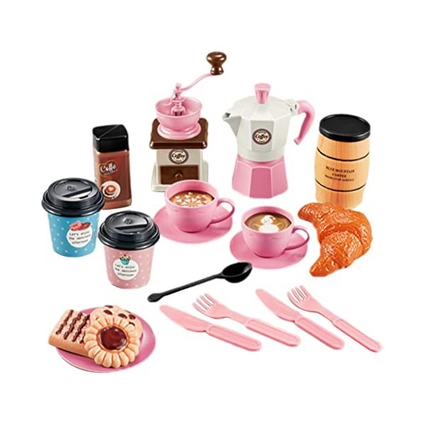 Rianpesn 2 sets à thé pour tout-petits | Accessoires cuisine jeu,Ensemble cuisine pour enfants, ensemble cuisine, accessoires