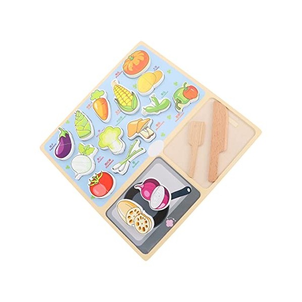 Toyvian Jouet Enfant 1 Set Jouet De Coupe De Fruits Jouets Squiz Jouets Éducatifs pour Enfants pour Enfants À Faire Semblant 