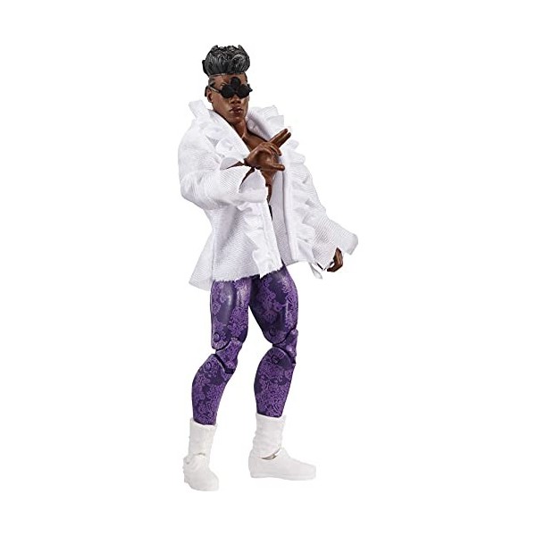 WWE Collection Élite figurine Deluxe articulée de catch, Velveteen Dream 17 cm, visage réaliste et accessoires, jouet pour en