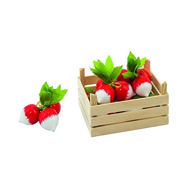 Goki - 2040775 - Jeu Dimitation - Commerçant - Radis - Légumes Caisse