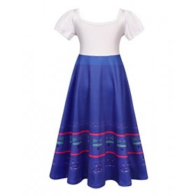 Berich Luisa Costume Filles Halloween Déguisements Robe de jeu de simulation pour tout-petit Enfants de Dessin Animé Cosplay 